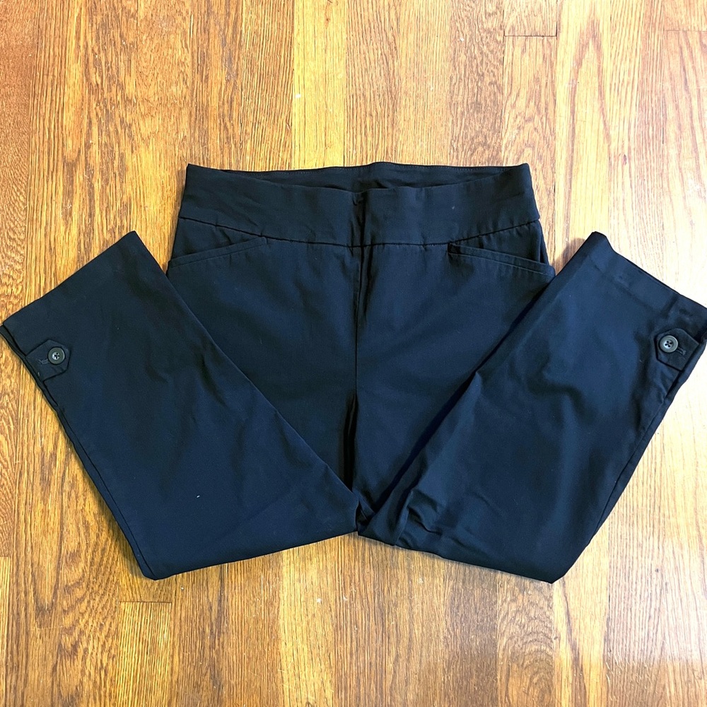 Chico's Black Cropped Pants